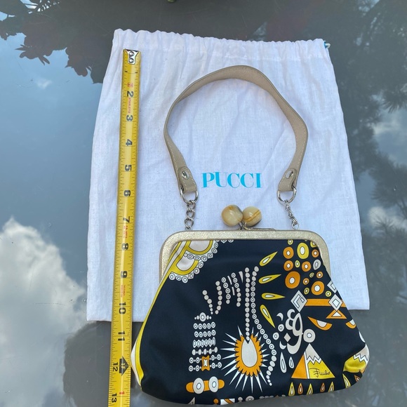 Emilio Pucci silk hand bag - Picture 10 of 12